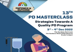 13th PD MASTERCLASS 2022: Strategies Towards a Quality PD program